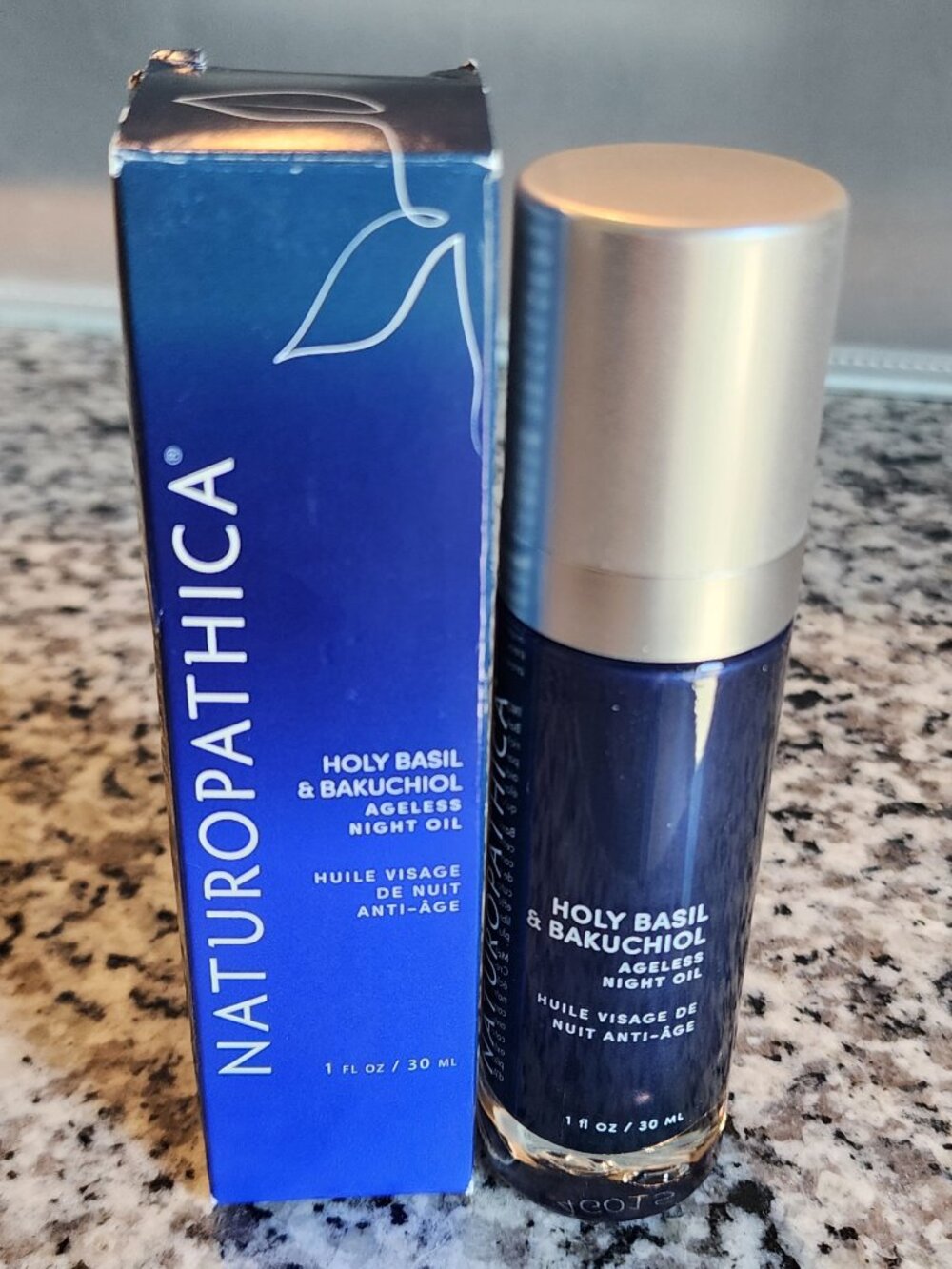 Naturopathica Holy Basil & Bakuchiol Ageless Night Oil 1 oz NEW